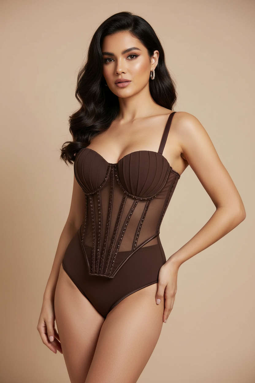 Corset op model